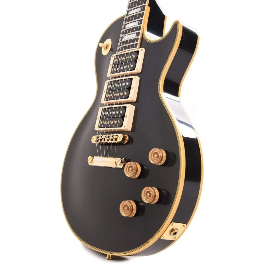 Gibson Custom Peter Frampton"Phenix" Inspired Les Paul Custom VOS Elektro Gitar (Ebony)
