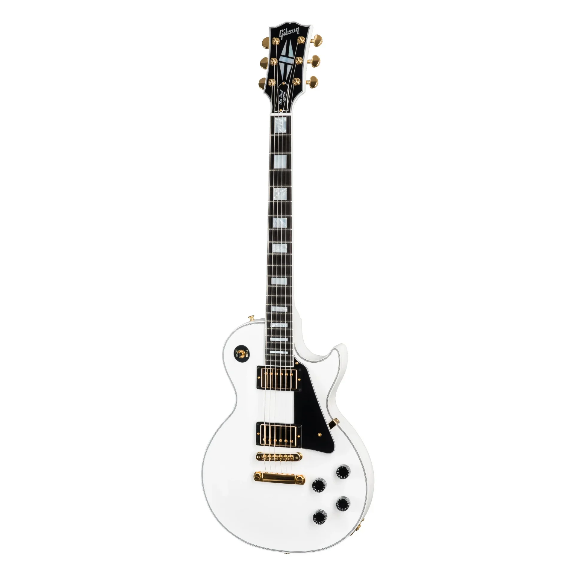 Gibson Les Paul Custom Elektro Gitar (Alpine White)