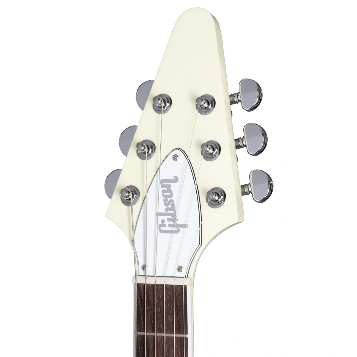 Gibson 70s Flying V Elektro Gitar (Classic White)
