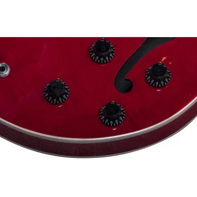 Gibson Memphis ES-335 Figured Elektro Gitar (Cherry)