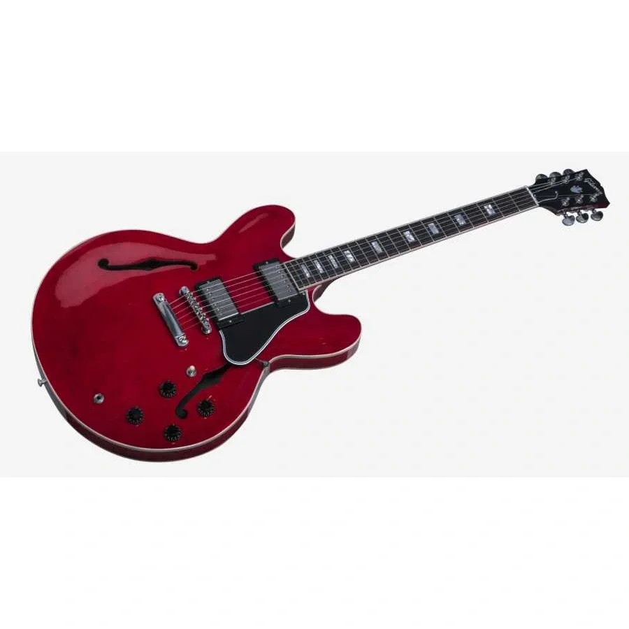 Gibson Memphis ES-335 Figured Elektro Gitar (Cherry)