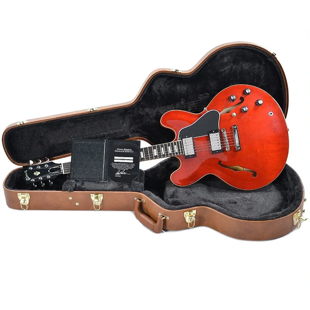 Gibson Memphis ES-335 Traditional Elektro Gitar (Antique Faded Cherry)