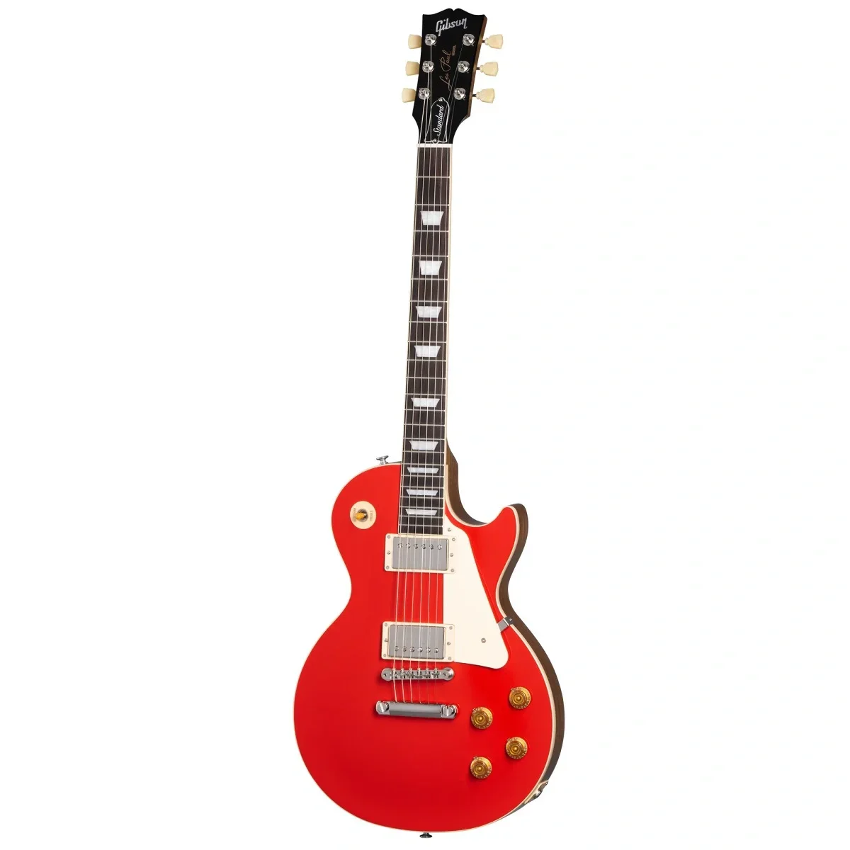Gibson Les Paul Standard '50s Plain Top Elektro Gitar (Cardinal Red)