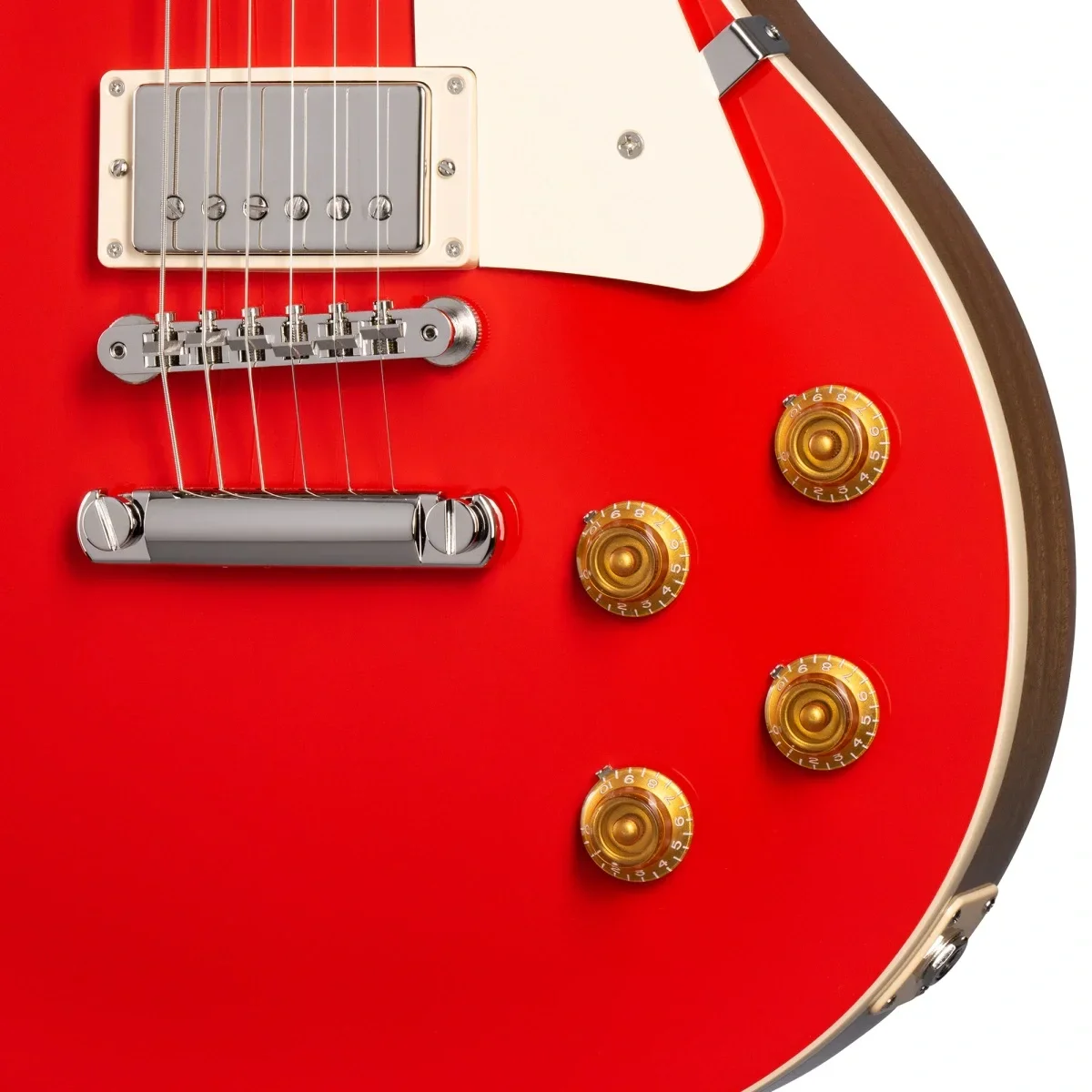 Gibson Les Paul Standard '50s Plain Top Elektro Gitar (Cardinal Red)
