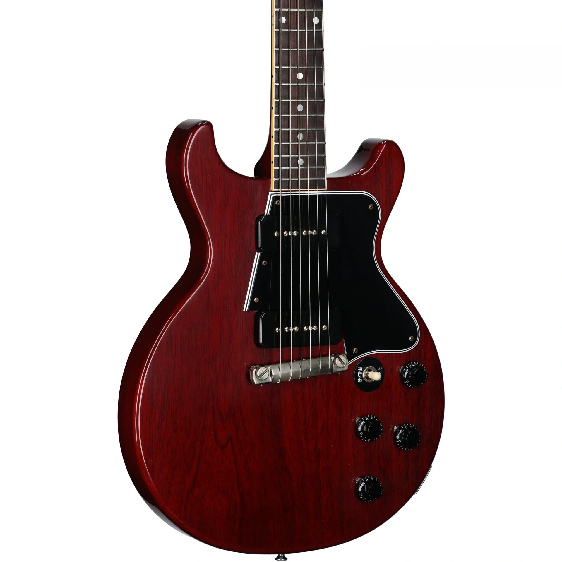 Gibson Custom 1960 Les Paul Special Double Cut Reissue VOS Elektro Gitar (Cherry Red)