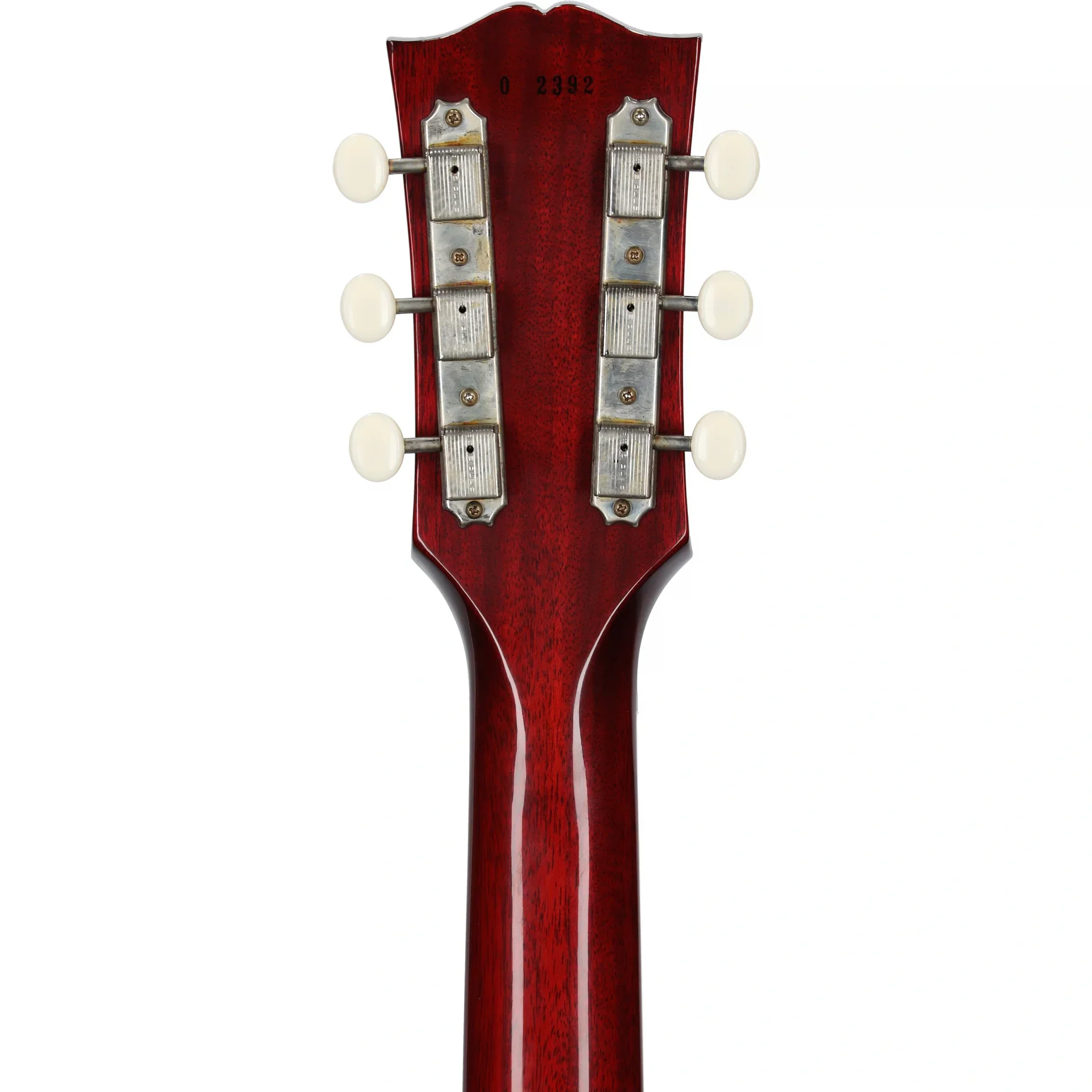 Gibson Custom 1960 Les Paul Special Double Cut Reissue VOS Elektro Gitar (Cherry Red)