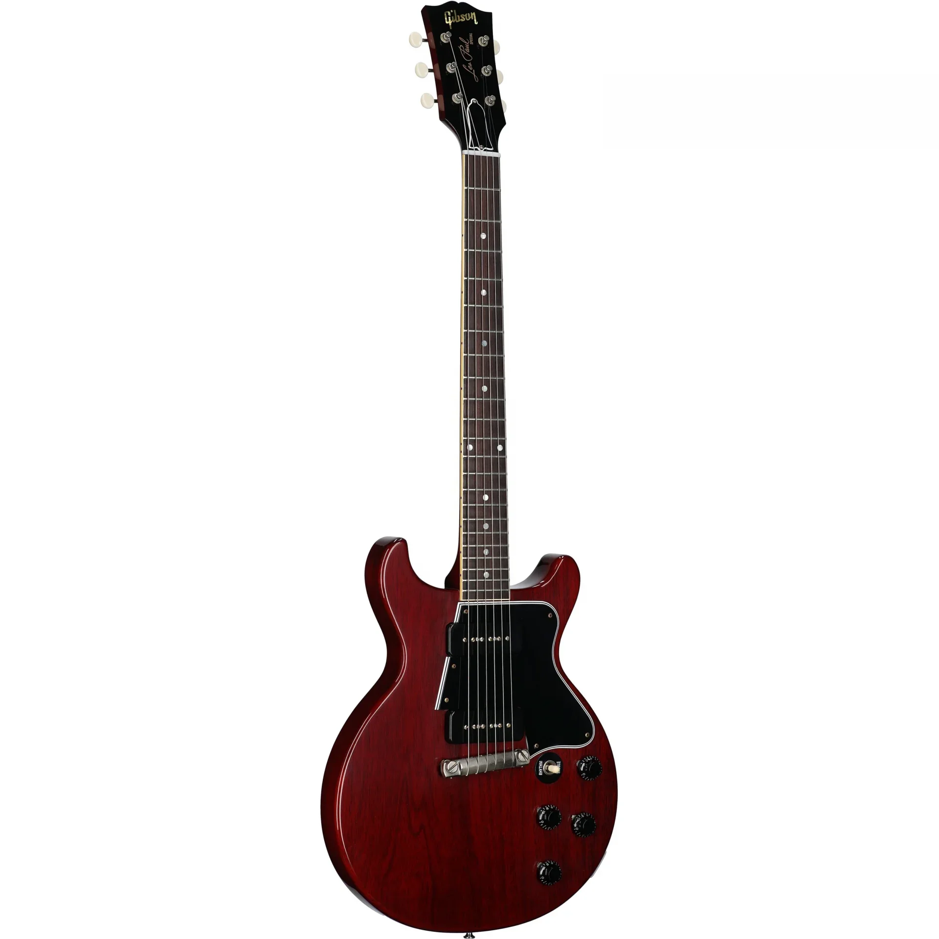 Gibson Custom 1960 Les Paul Special Double Cut Reissue VOS Elektro Gitar (Cherry Red)