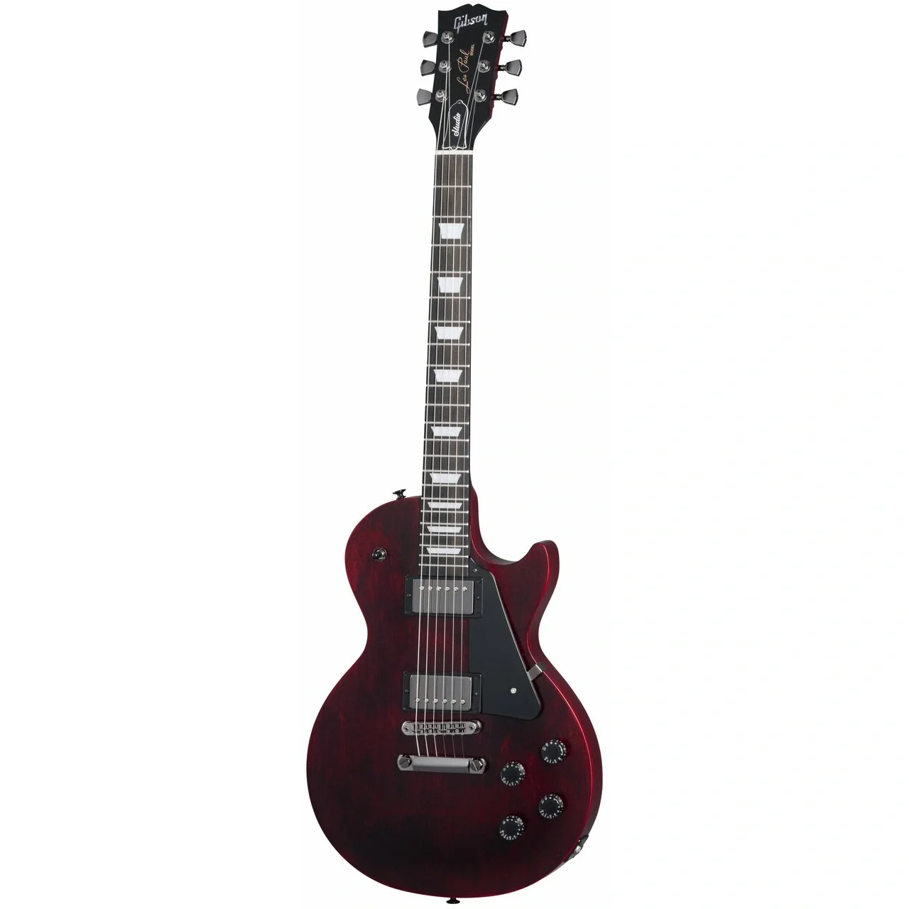 Gibson Les Paul Studio Modern Elektro Gitar (Wine Red Satin)