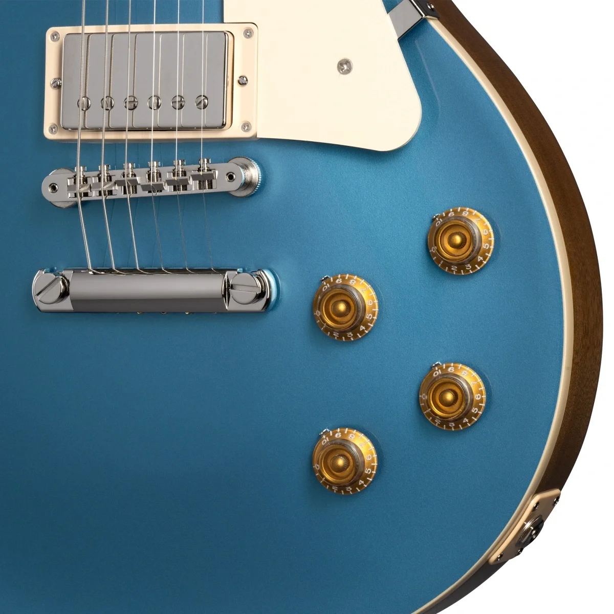 Gibson Les Paul Standard '50s Plain Top Elektro Gitar (Pelham Blue)