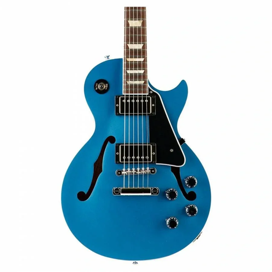 Gibson Memphis ES-Les Paul Elektro Gitar (Pelham Blue)