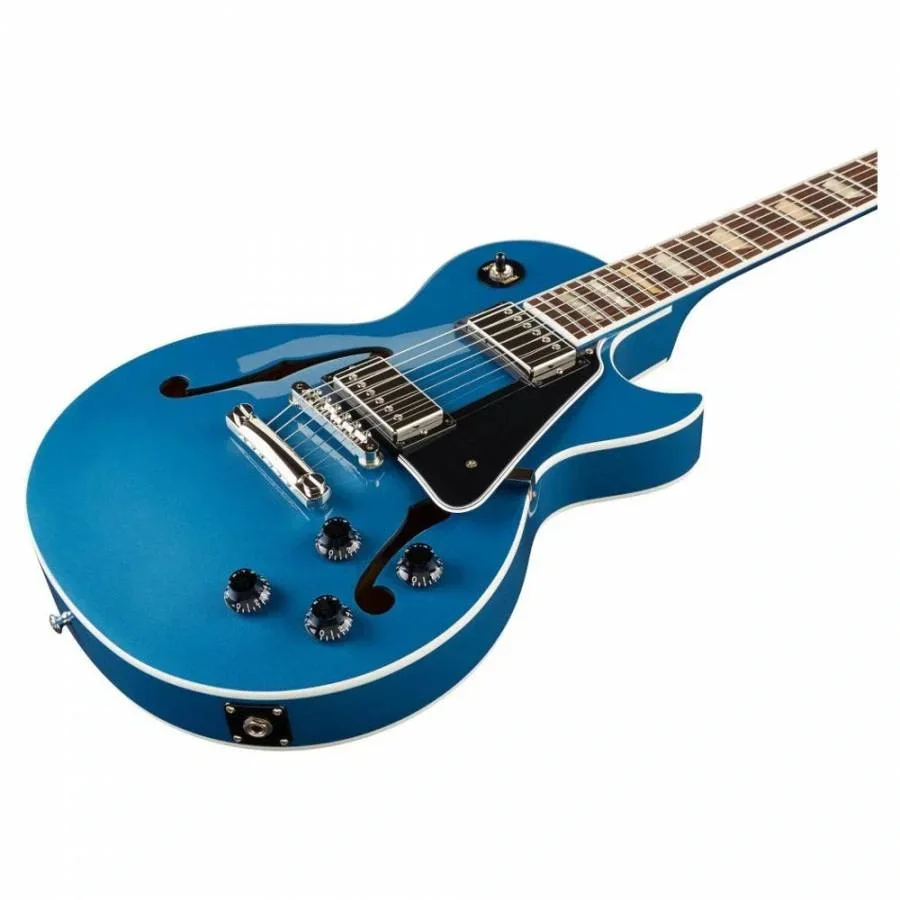 Gibson Memphis ES-Les Paul Elektro Gitar (Pelham Blue)