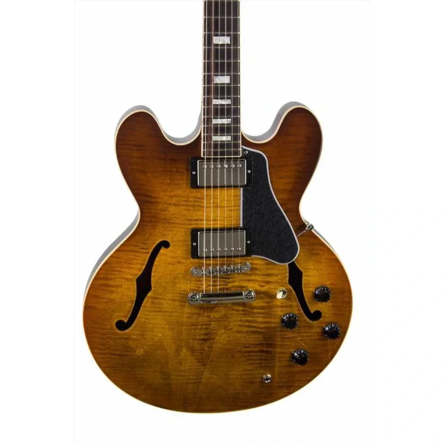 Gibson Memphis ES-335 Figured Elektro Gitar (Faded Lightburst)