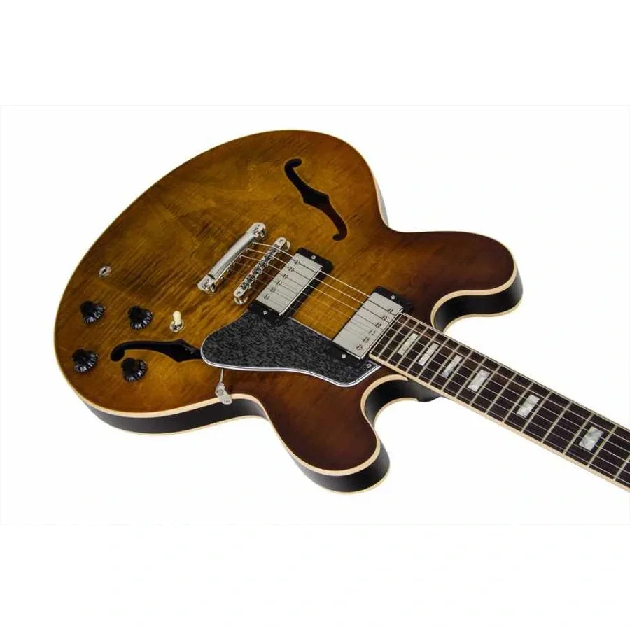 Gibson Memphis ES-335 Figured Elektro Gitar (Faded Lightburst)