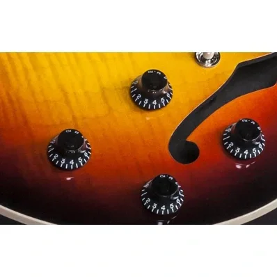 Gibson Memphis ES-335 Slim Neck Elektro Gitar (Sunset Burst)