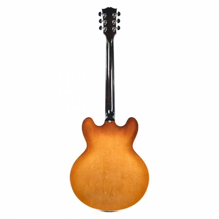 Gibson ES-335 Block Elektro Gitar (Faded Light Burst)