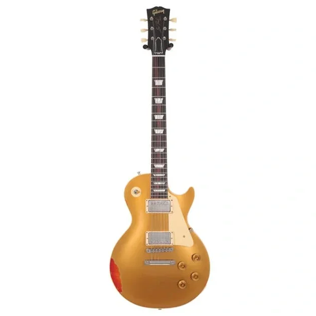 Gibson Les Paul Standard Elektro Gitar (Gold over Sunburst Aged)