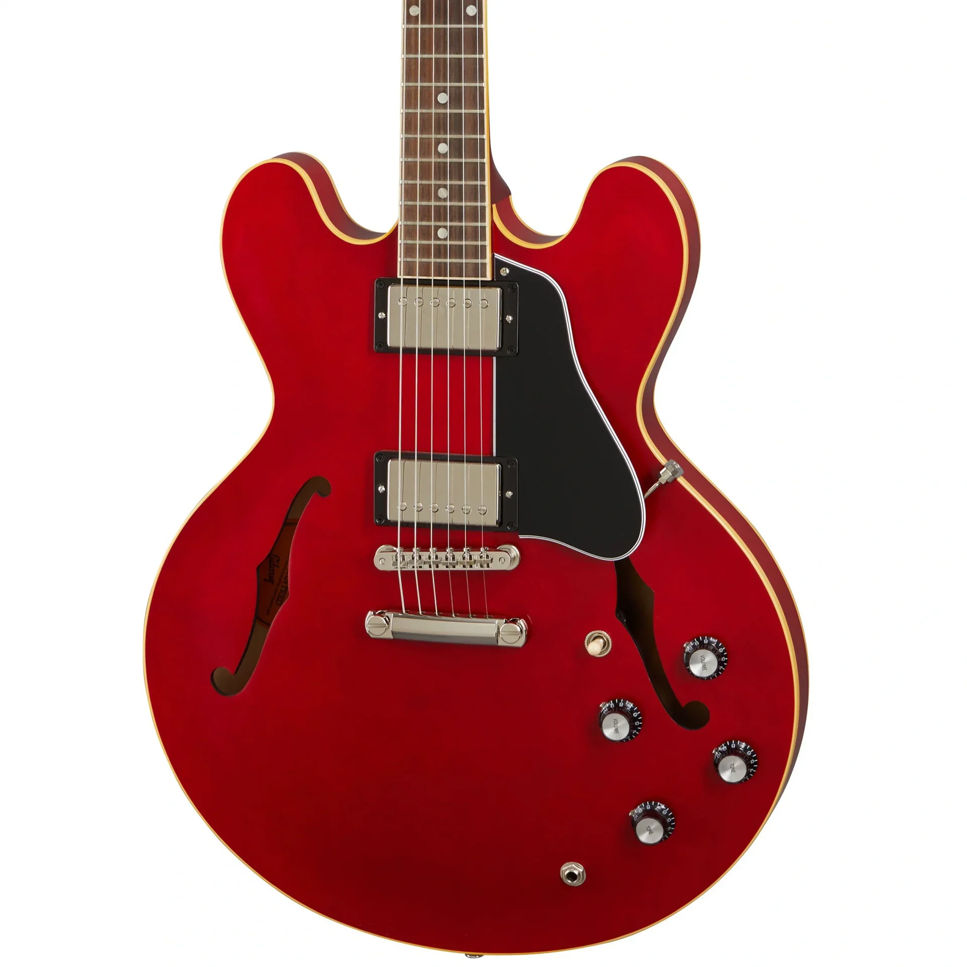 Gibson ES-335 Satin Elektro Gitar (Satin Cherry)