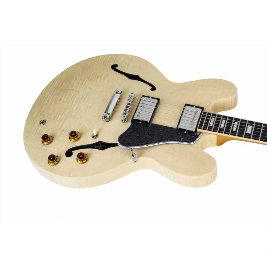Gibson ES-335 Figured Elektro Gitar (Natural)