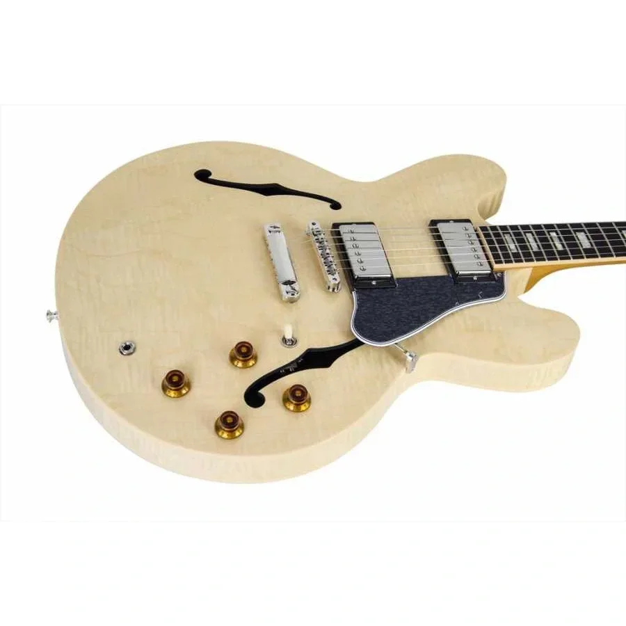 Gibson ES-335 Figured Elektro Gitar (Natural)