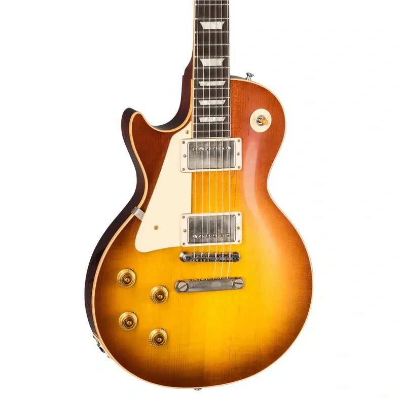 Gibson Custom 1958 Les Paul Standard Reissue VOS Solak Elektro Gitar (Iced Tea Burst)
