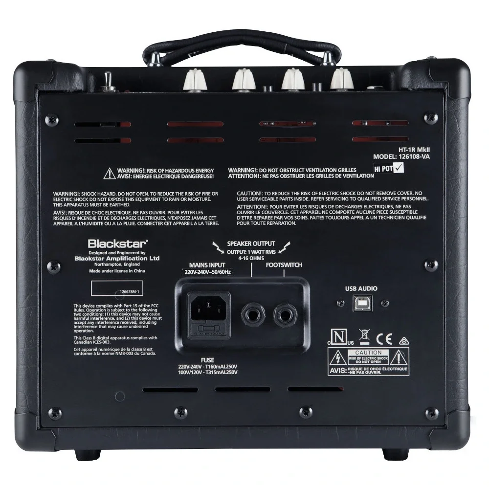 Blackstar HT1R MKII 8'' 1-Watt Tube Combo Amfi