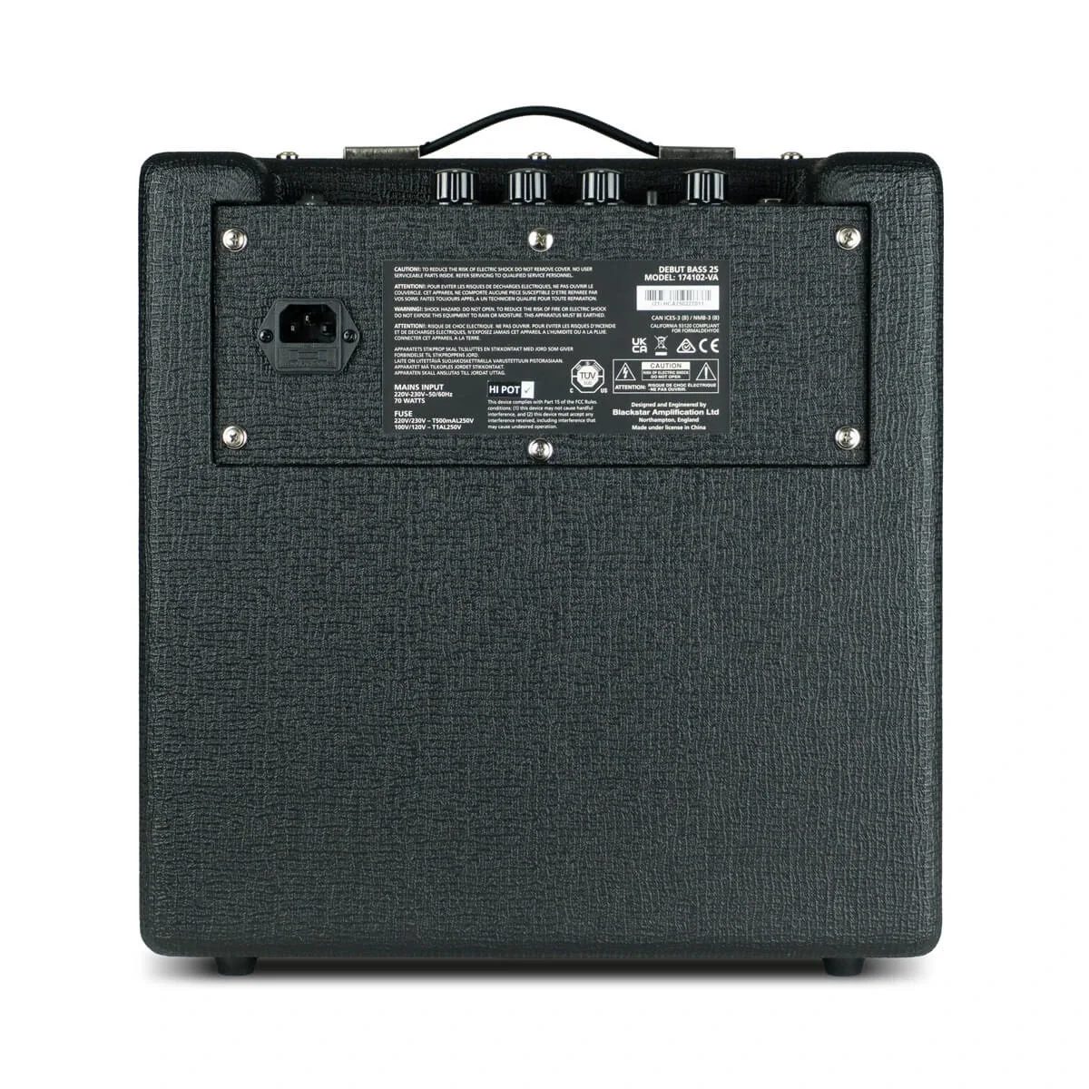 Blackstar Debut Bass 25 1x8" Bas Gitar Kombo Amfi