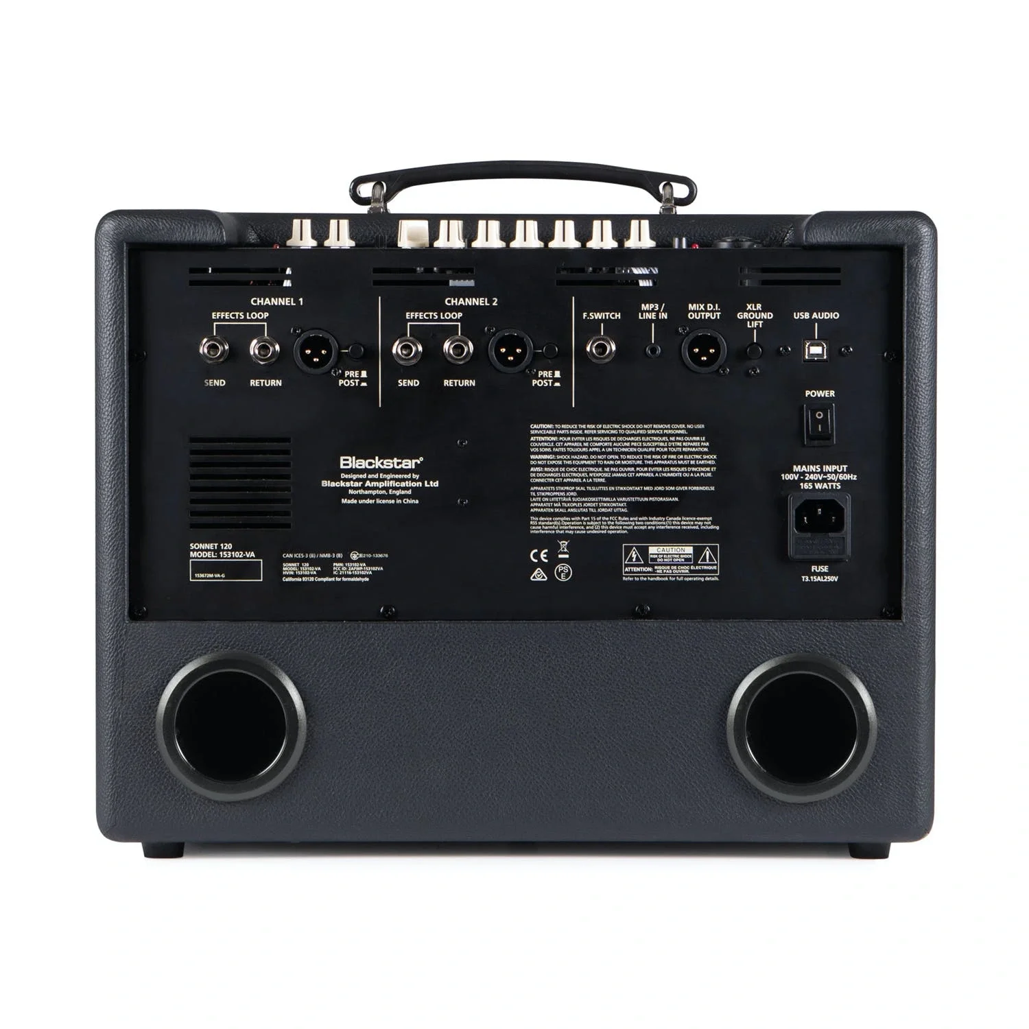 Blackstar Sonnet 120 8'' 120 Watt Akustik Combo Amfi (Siyah)