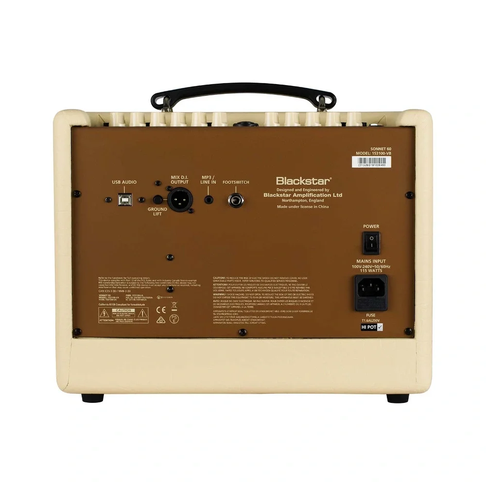 Blackstar Sonnet 60 6.5'' 60 Watt Akustik Combo Amfi (Blonde)