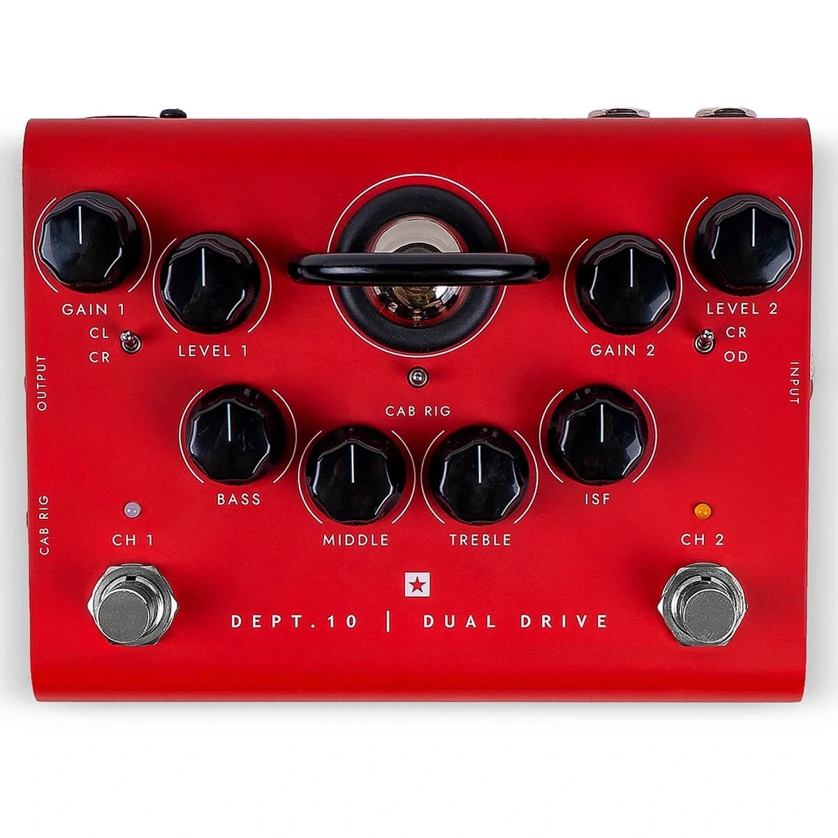 Blackstar Dept. 10 Dual Drive 2-kanal Tube Overdrive Pedalı AMPED 3