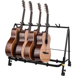 Hercules GS525B PLUS Hercules GS523B PLUS 5-Enstürman Tekerlekli Gitar Rack
