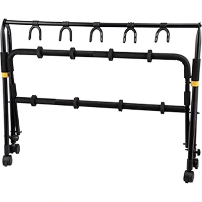 Hercules GS525B PLUS Hercules GS523B PLUS 5-Enstürman Tekerlekli Gitar Rack