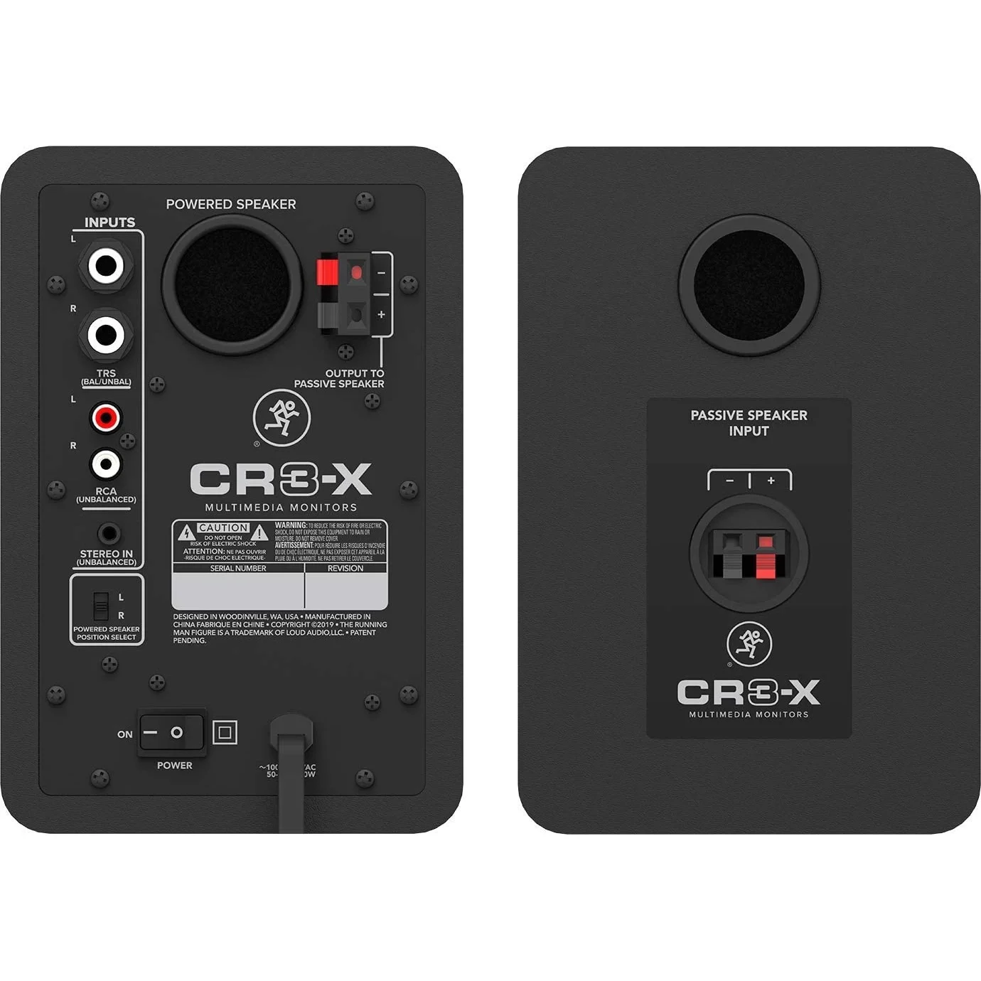 *** üretilmiyor *** Mackie CR3-X 3 Inch Multimedia Stüdyo Monitörü (Çift)