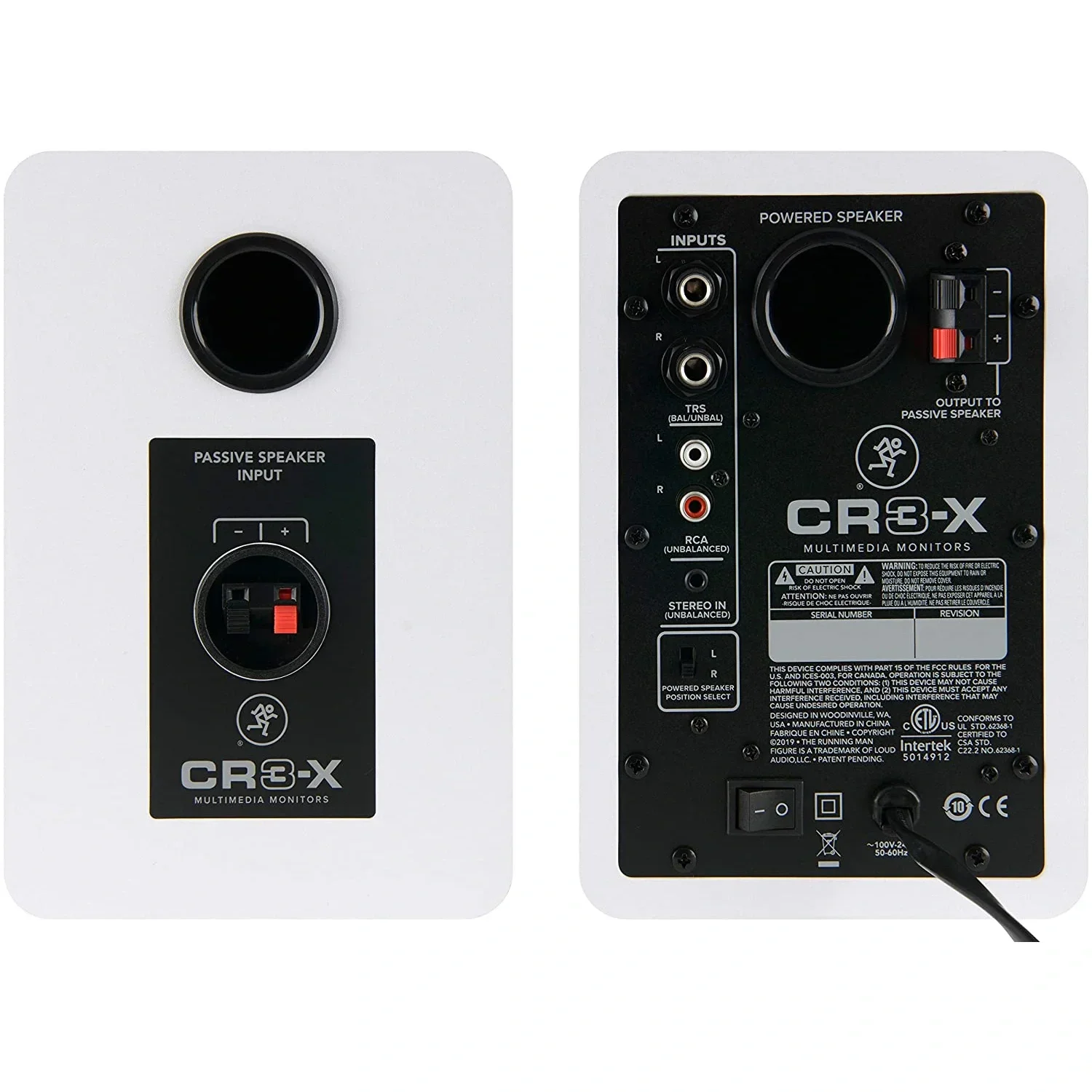 Mackie CR3-XBTLTD 3" Bluetooth Stüdyo Monitörü (Beyaz)