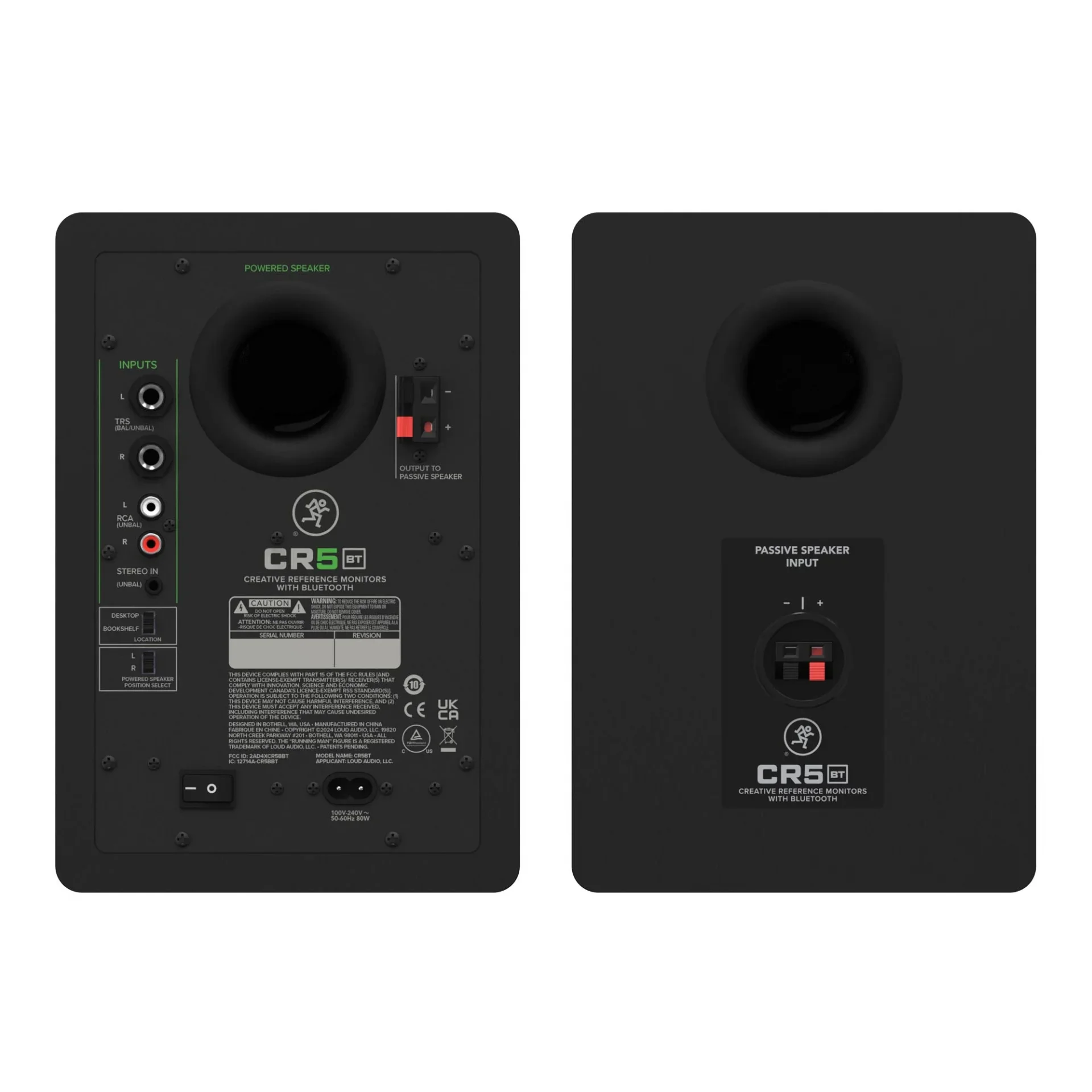 Mackie CR5BT Bluetooth Multimedya Monitör Hoparlör (Çift)