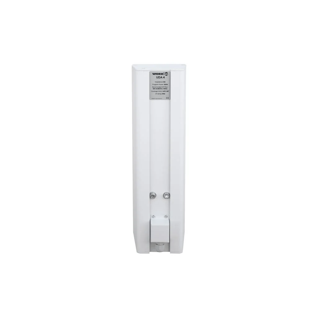 Work UDA-4 Outdoor Sütun Hoparlör 4x2,75" 100W/8-ohm, IP65 (34cm.)
