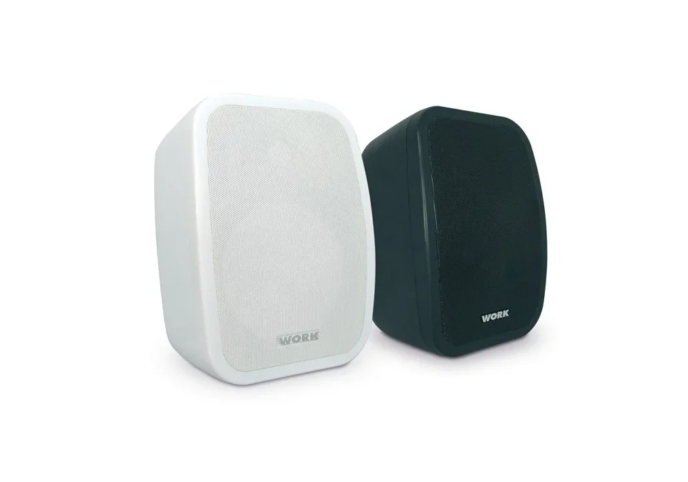 Work NEO-5A BT (Siyah) 5" Aktif+Pasif İkili Duvar Hoparlörü Seti Bluetooh'lu