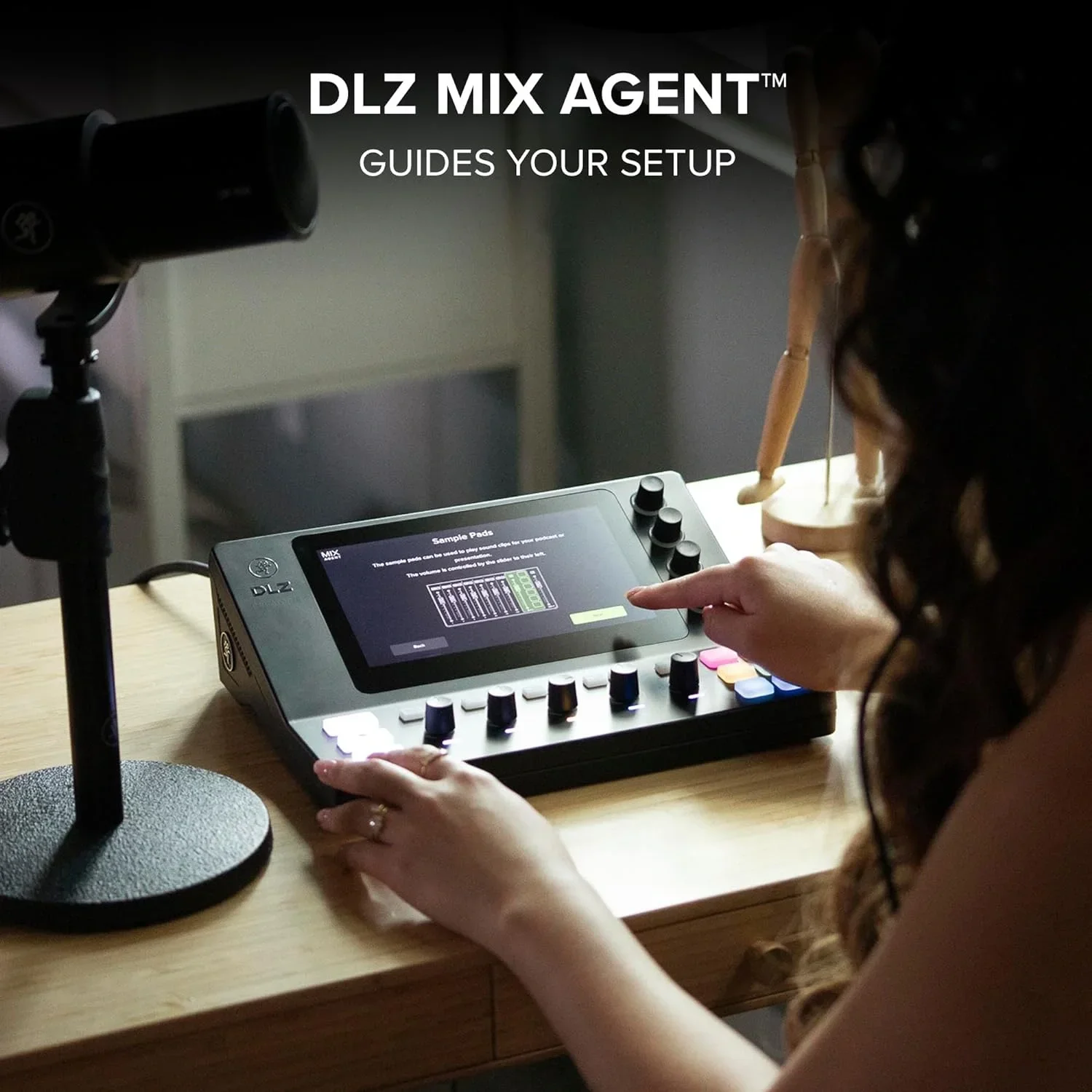 Mackie DLZ CREATOR-XS 6-Kanal Streaming/Podcasting Dijital Mikser