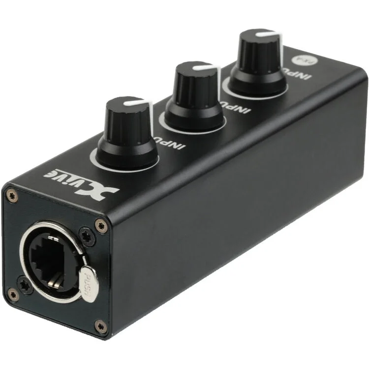 Xvive PX-A Taşınabilir 3 Kanallı Monitör Mixer