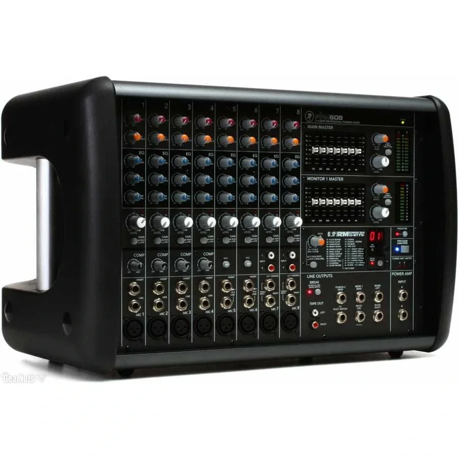 Mackie PPM608 8-kanal Powermixer 2x500W