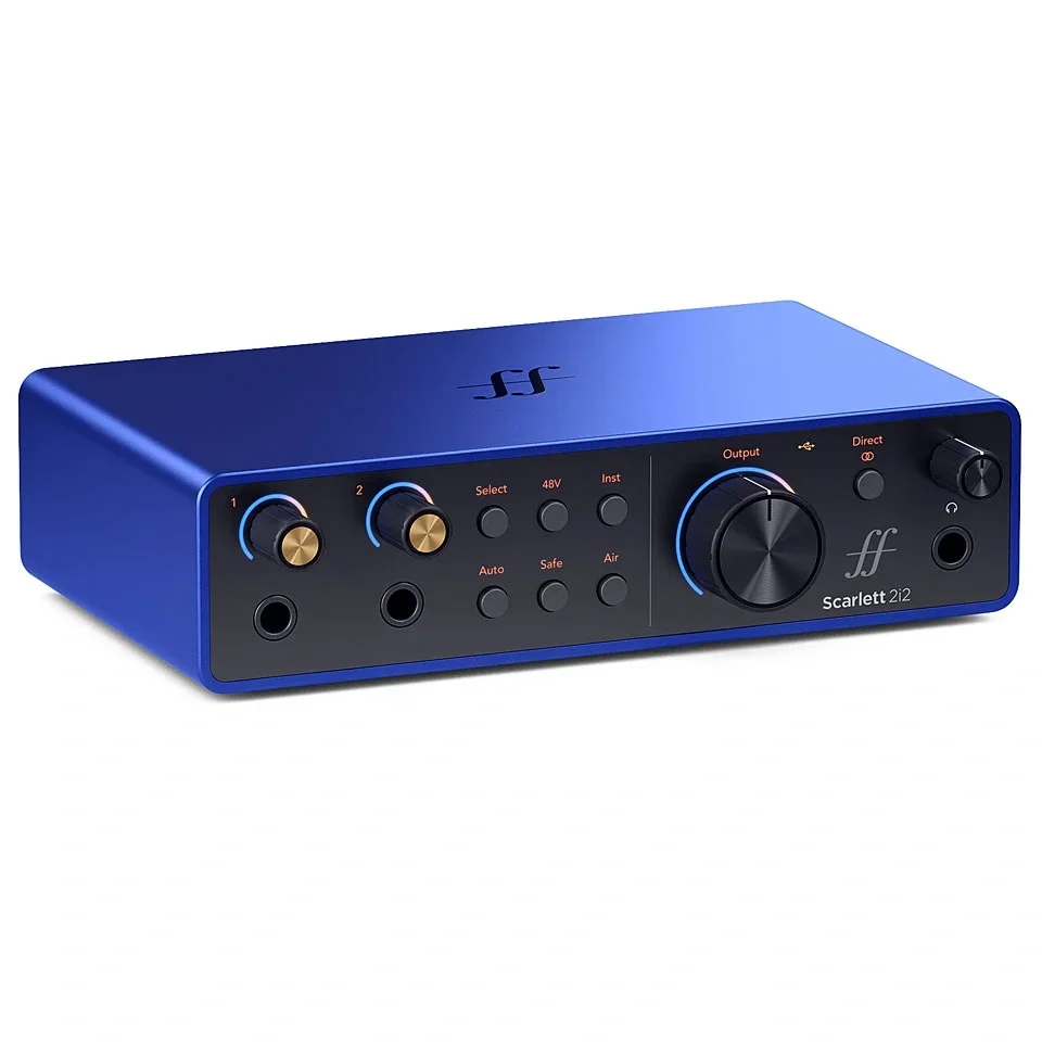 Focusrite Scarlett 2i2 4th Gen Anniversary Edition Ses Kartı