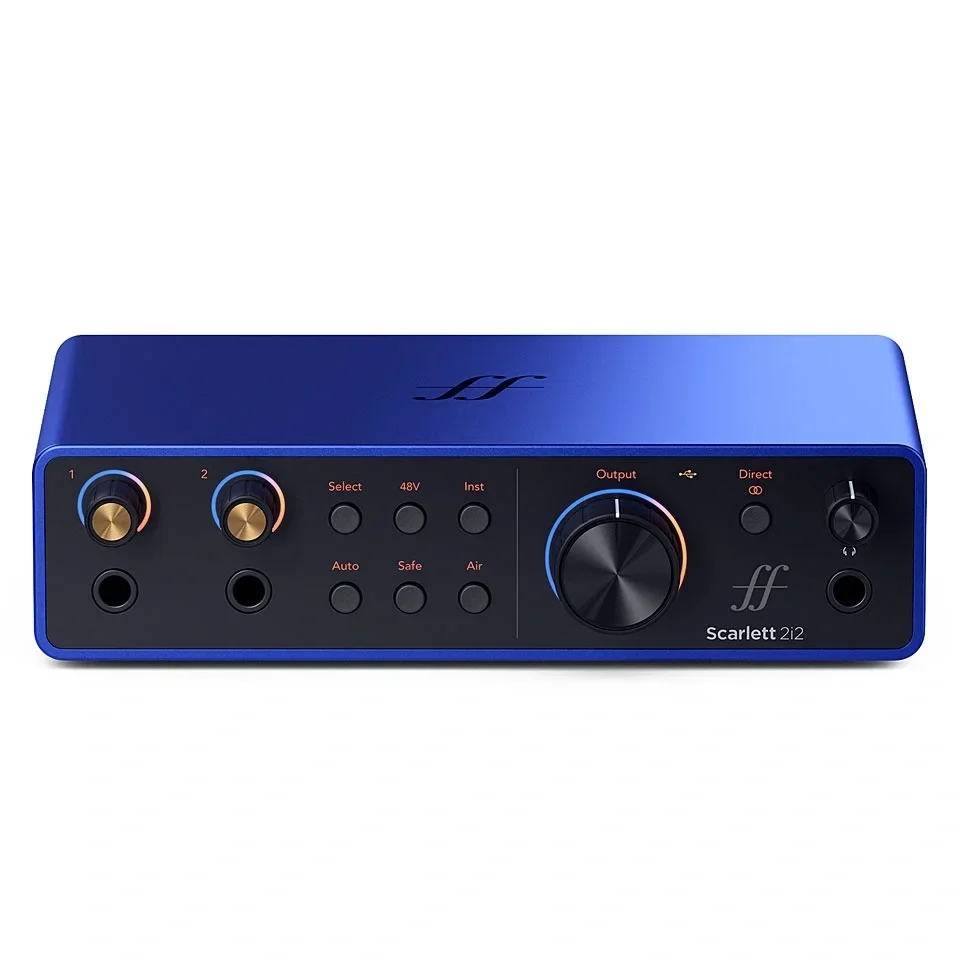 Focusrite Scarlett 2i2 4th Gen Anniversary Edition Ses Kartı
