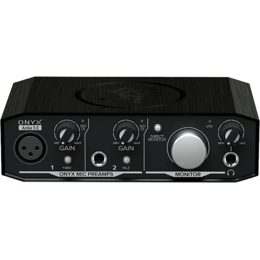 Mackie Onyx Artist 1·2 USB Ses Kartı 2 Giriş 2 Çıkış