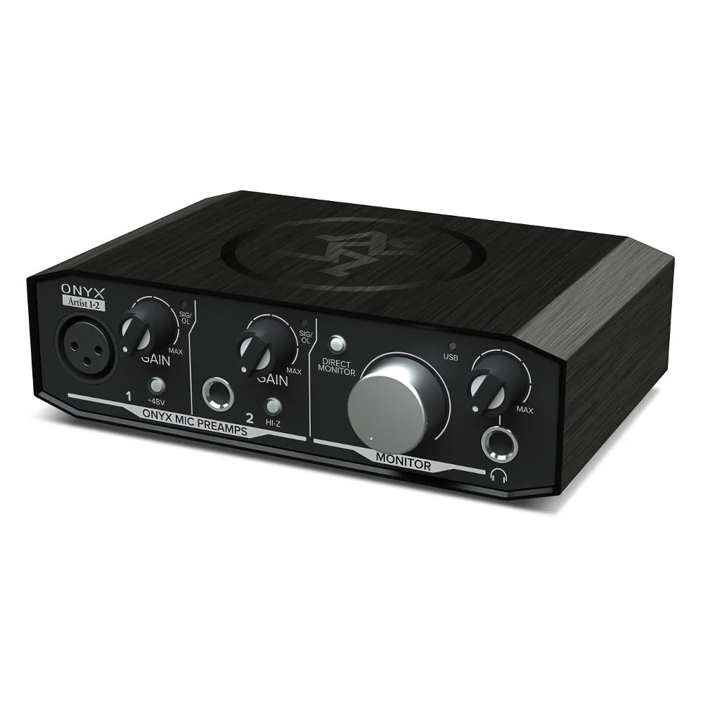 Mackie Onyx Artist 1·2 USB Ses Kartı 2 Giriş 2 Çıkış