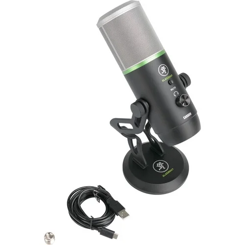 Mackie EM-Carbon Premium USB Condenser Mikrofon (5 Yönlülük)