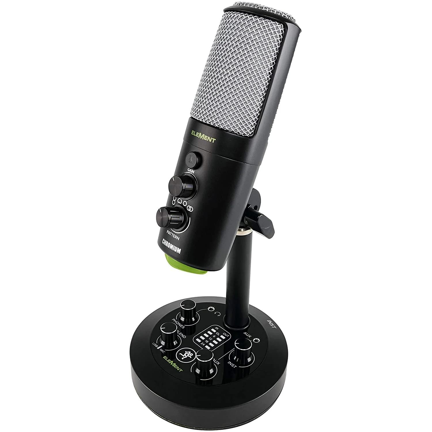 Mackie Chromium 2 Kanal Mikserli USB Condenser Mikrofon