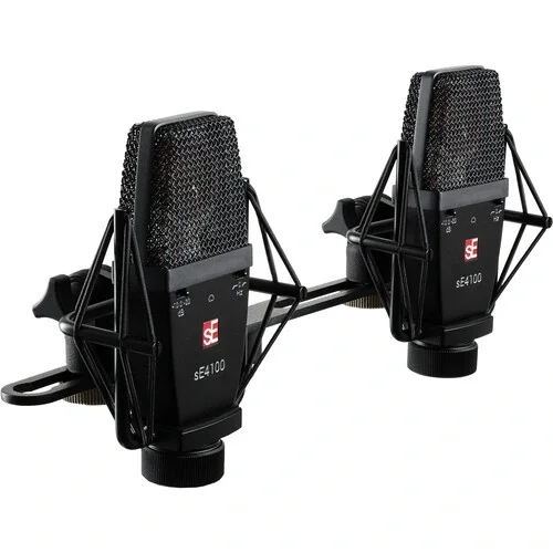 sE Electronics sE4100 Kardioid Geniş Diyaframlı Kondansatör Mikrofon Seti (Matched Pair / Çift)