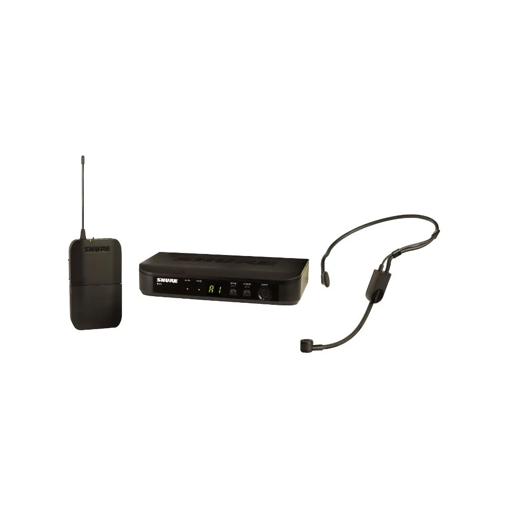 Shure BLX14RE/P31-M17 Rack-Mount Headset Kablosuz Mikrofon Seti