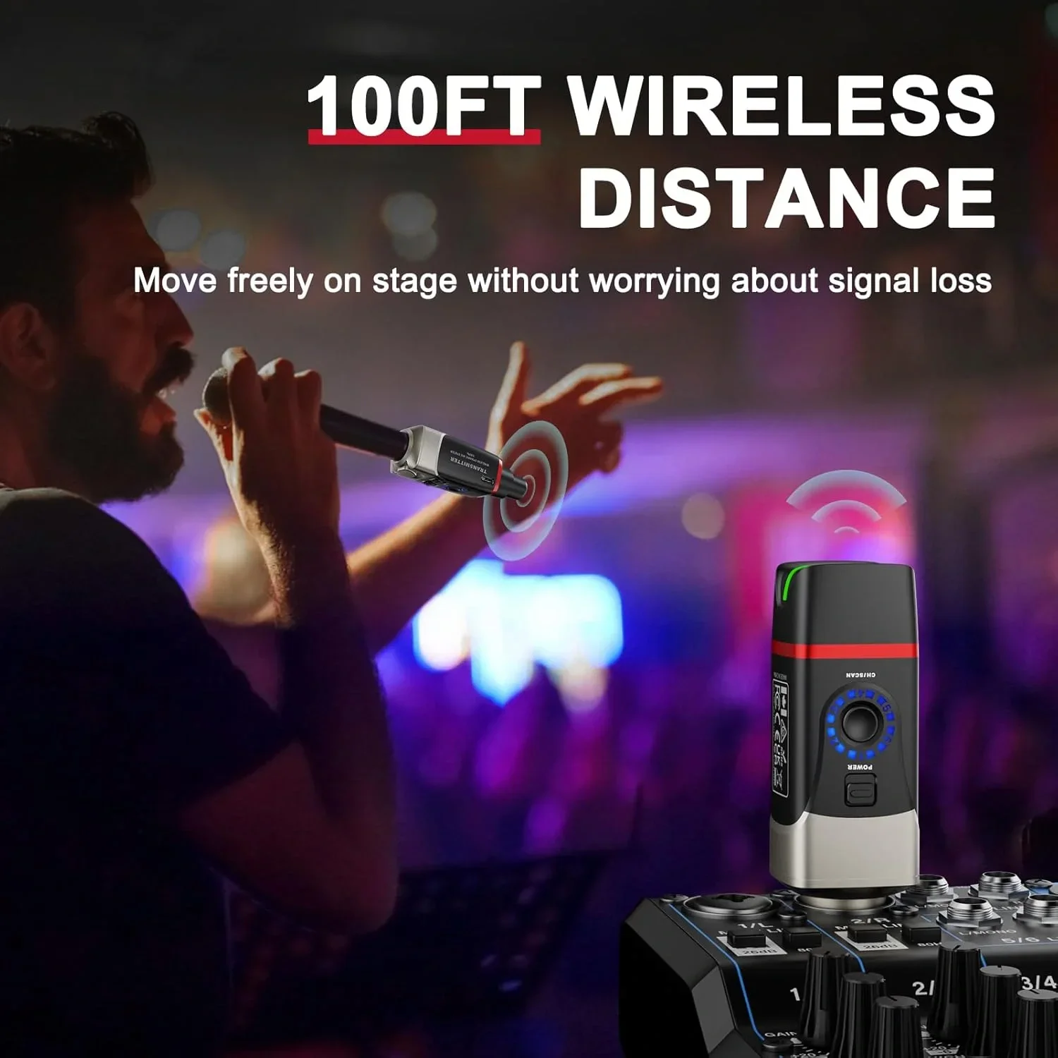 Xvive XV-U35R 5.8Ghz Kablosuz Mikrofon Sistemi - Sadece Alıcı
