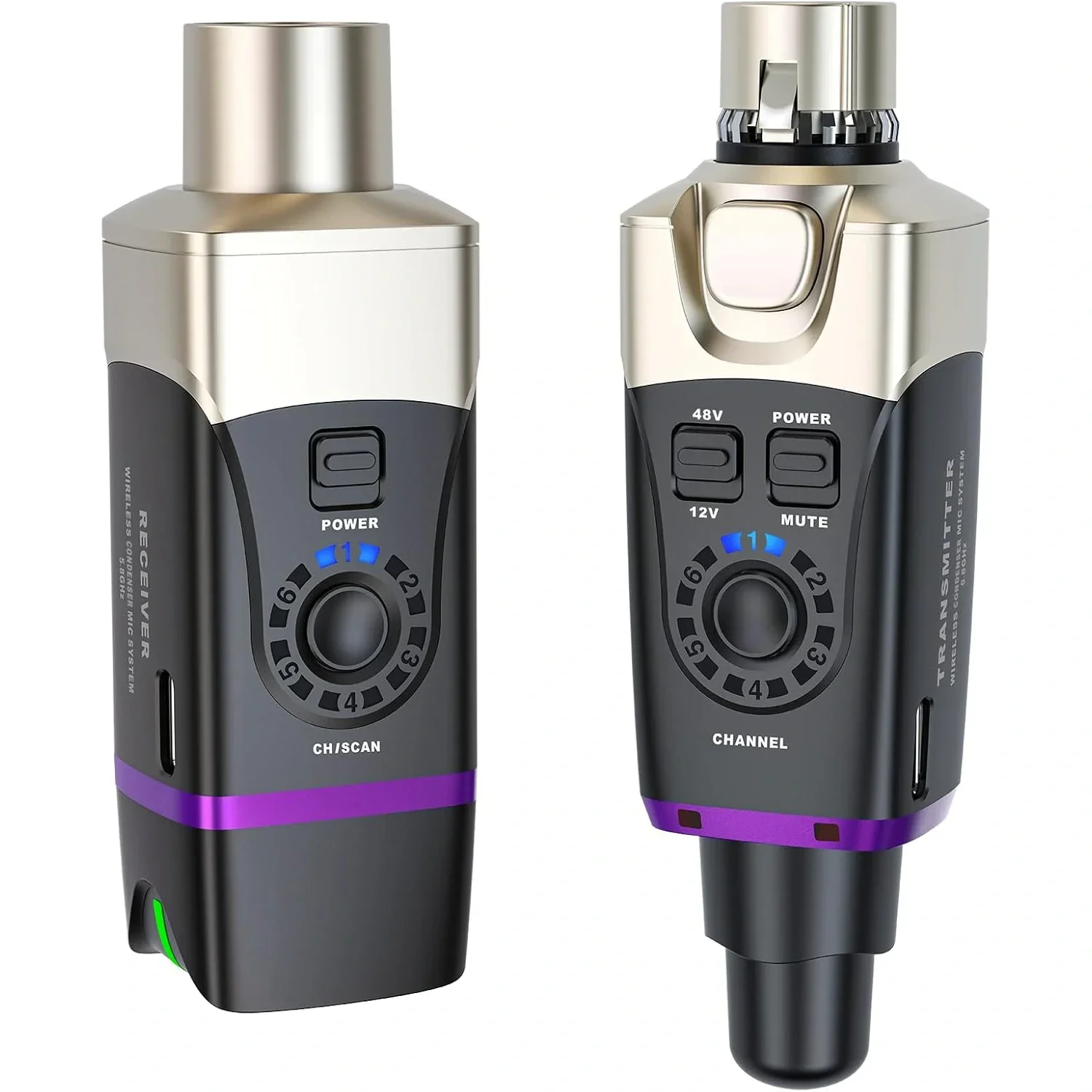 Xvive XV-U35C Kondenser Mikrofonlar için 5.8Ghz Kablosuz Bağlantı Sistemi
