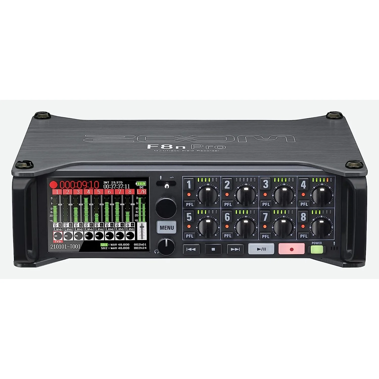 Zoom F8n Pro Multitrack Field Recorder